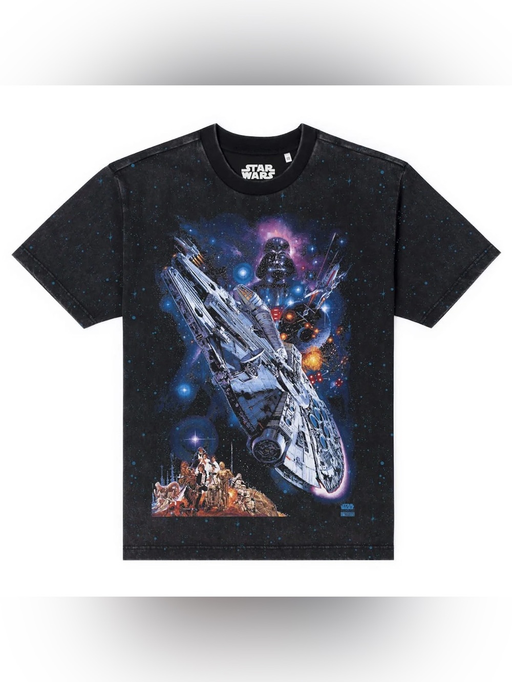 RSVLTS Star Wars The Fate Of The Galaxy Vintage Crewneck T Shirt XL
